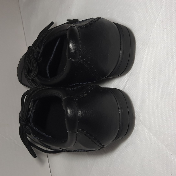 Mushrooms black leather shoes women's size 7 - Picture 5 of 7